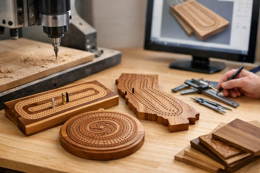 Choosing a Cribbage Board Pattern for CNC