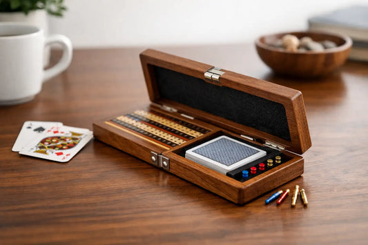 Folding Cribbage Board Storage That Works