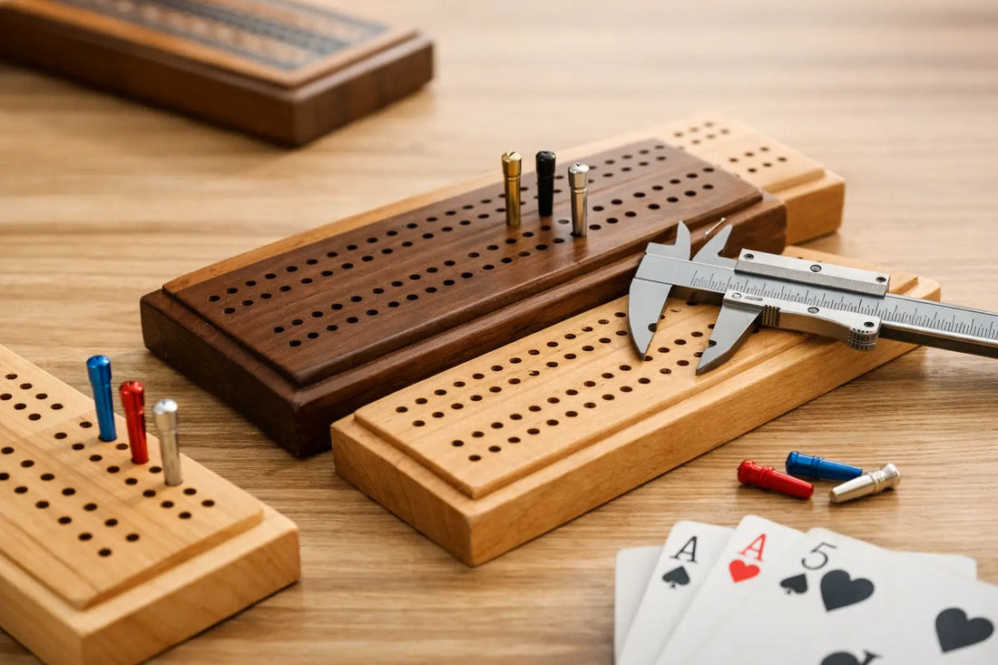 Cribbage Board Hole Spacing Explained