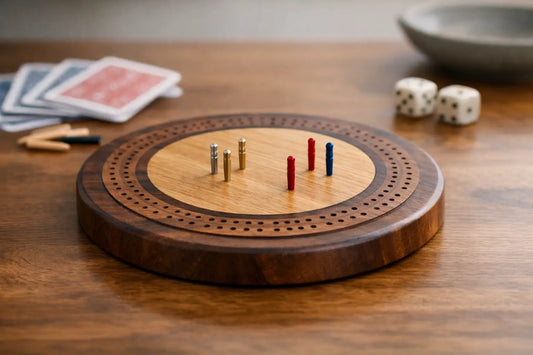 Why a Round Cribbage Board Stands Out