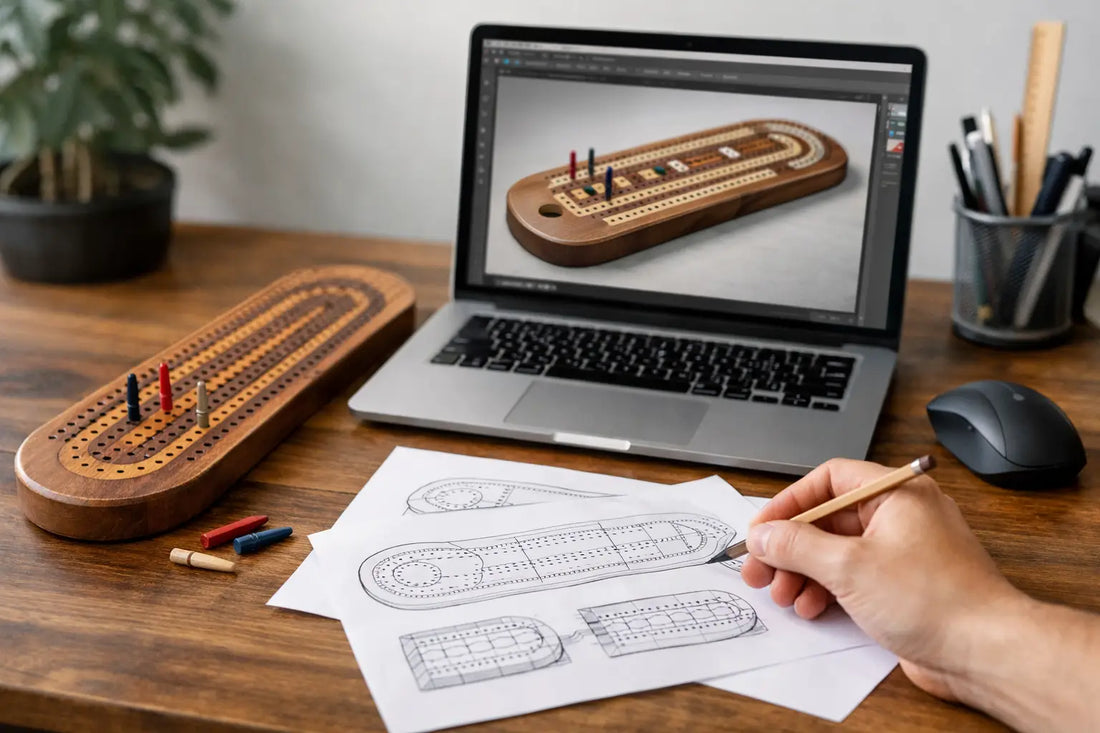 How to Use Cribbage Board Designer