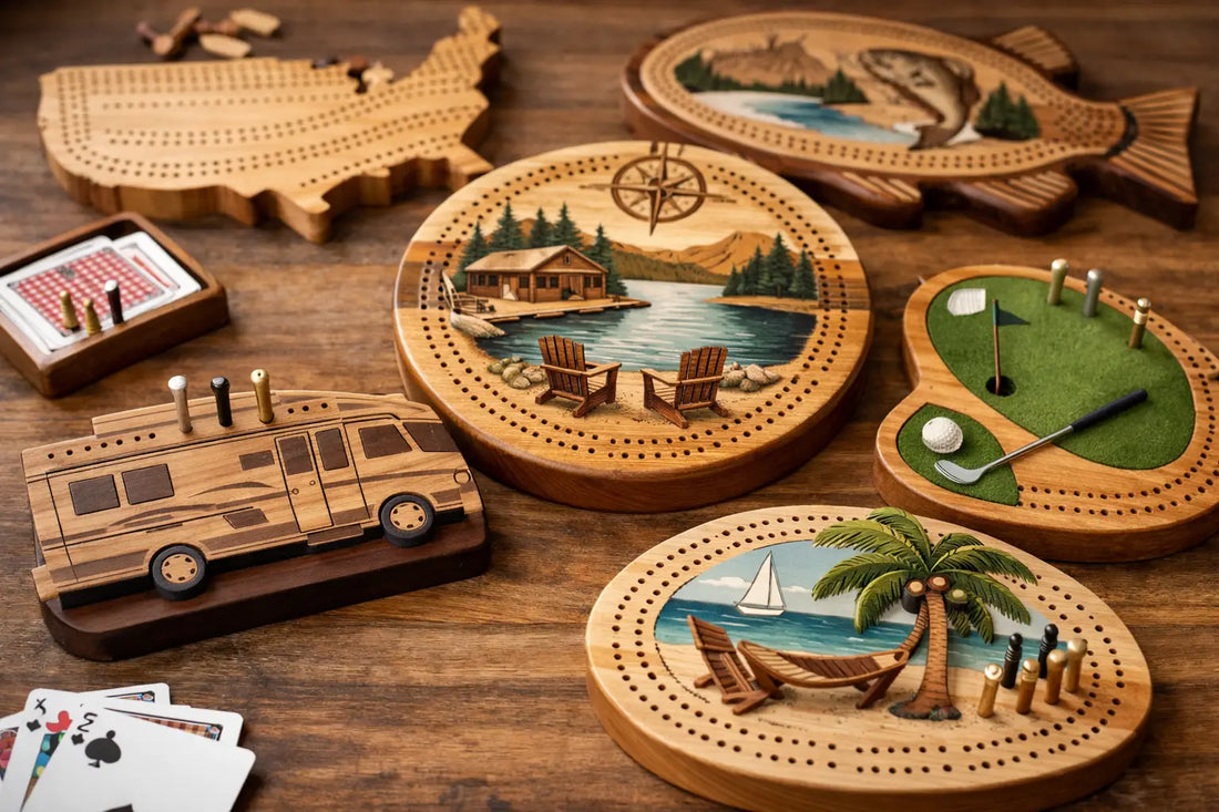 12 Custom Retirement Cribbage Board Examples
