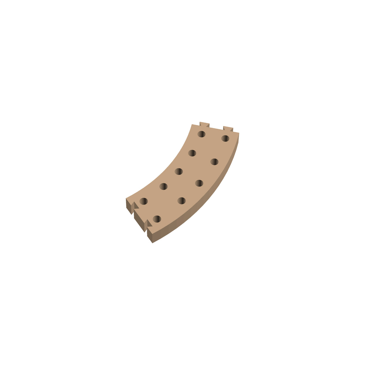 Circle 45° Cribbage Puzzle Piece