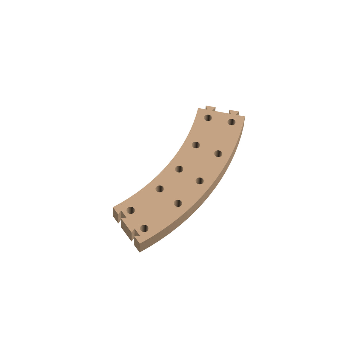 Circle 45° Cribbage Puzzle Piece