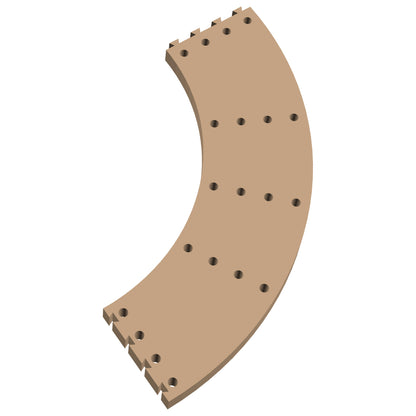 90 degree corner cribbage puzzle piece