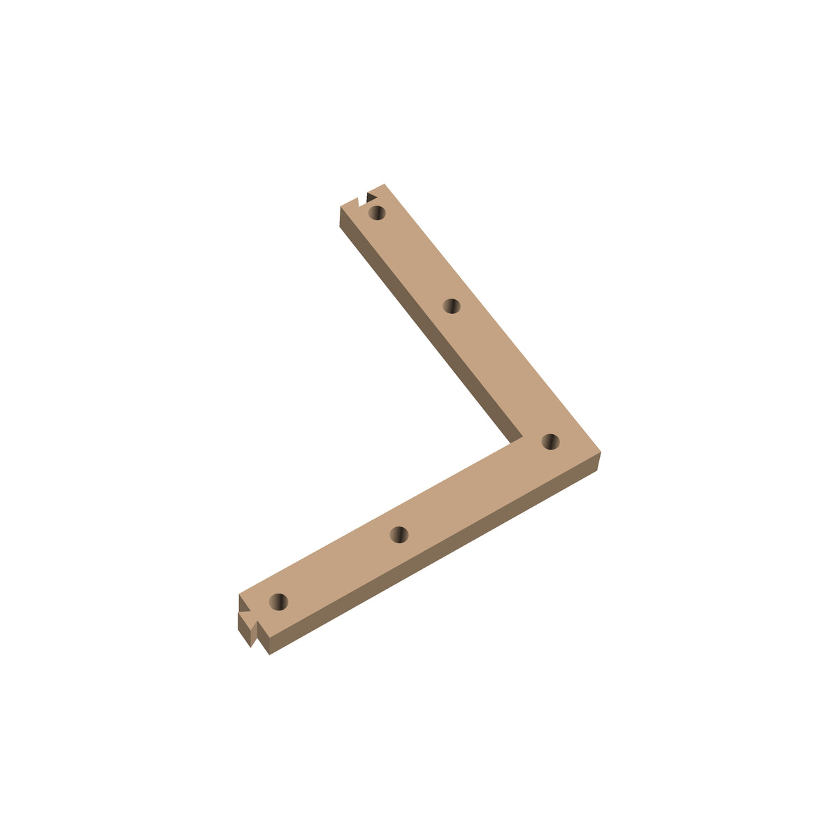 Square Corner Cribbage Puzzle Piece