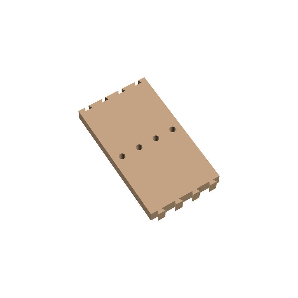 End Cribbage Puzzle Piece