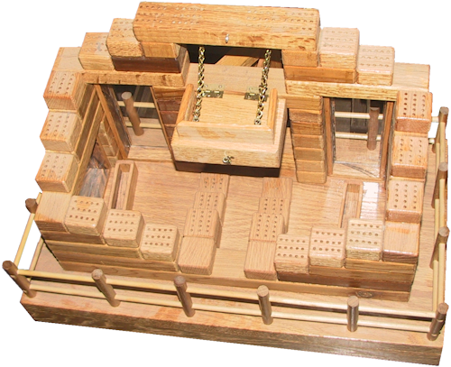 Custom Cribbage Board Barn