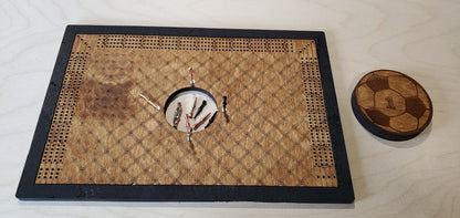 Personalized Soccer Cribbage Board
