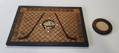 Personalized Hockey Cribbage Board