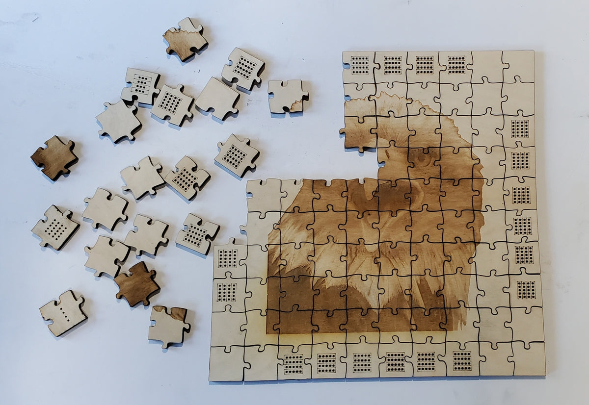 Cribbage Board Puzzle - Eagle