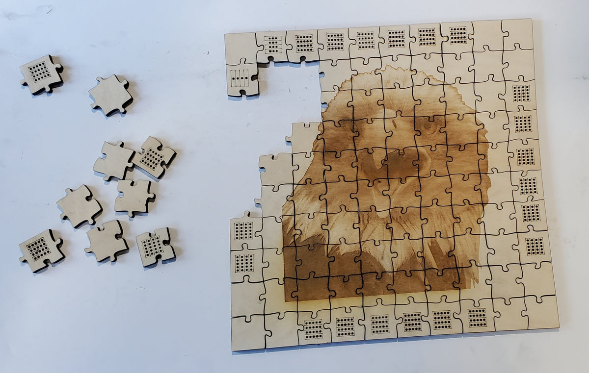 Cribbage Board Puzzle - Eagle