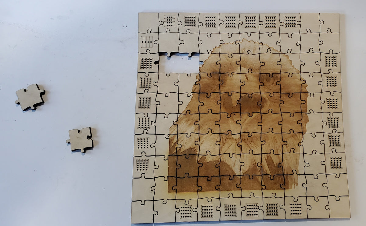 Cribbage Board Puzzle - Eagle