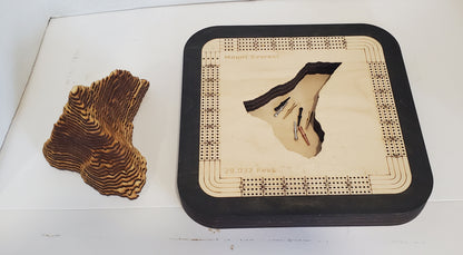 Mount Everest Cribbage Board