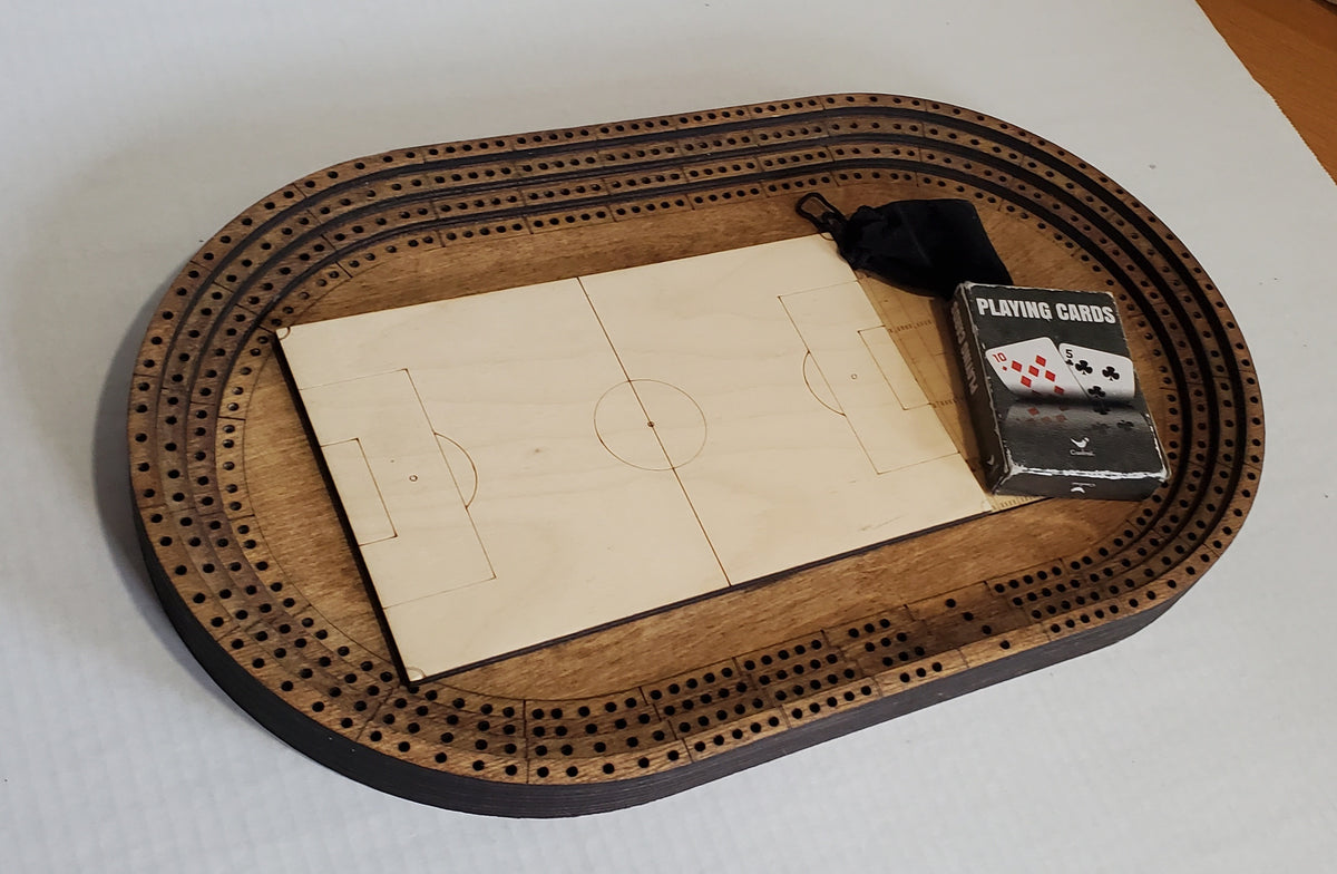 Multiple Sport Stadium Cribbage Board
