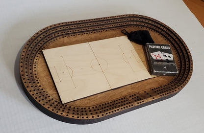 Multiple Sport Stadium Cribbage Board