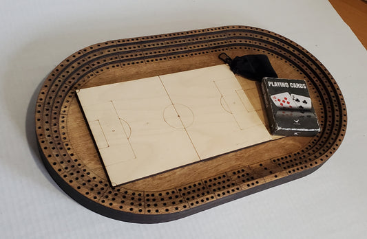 Multiple Sport Stadium Cribbage Board
