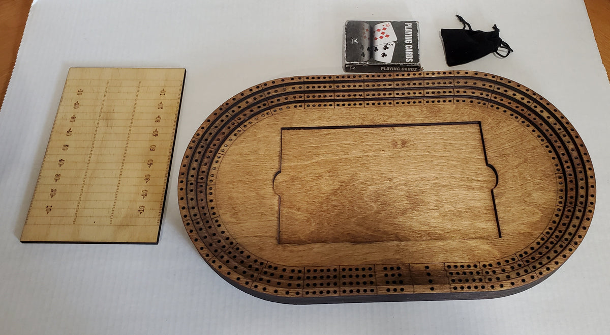 Multiple Sport Stadium Cribbage Board