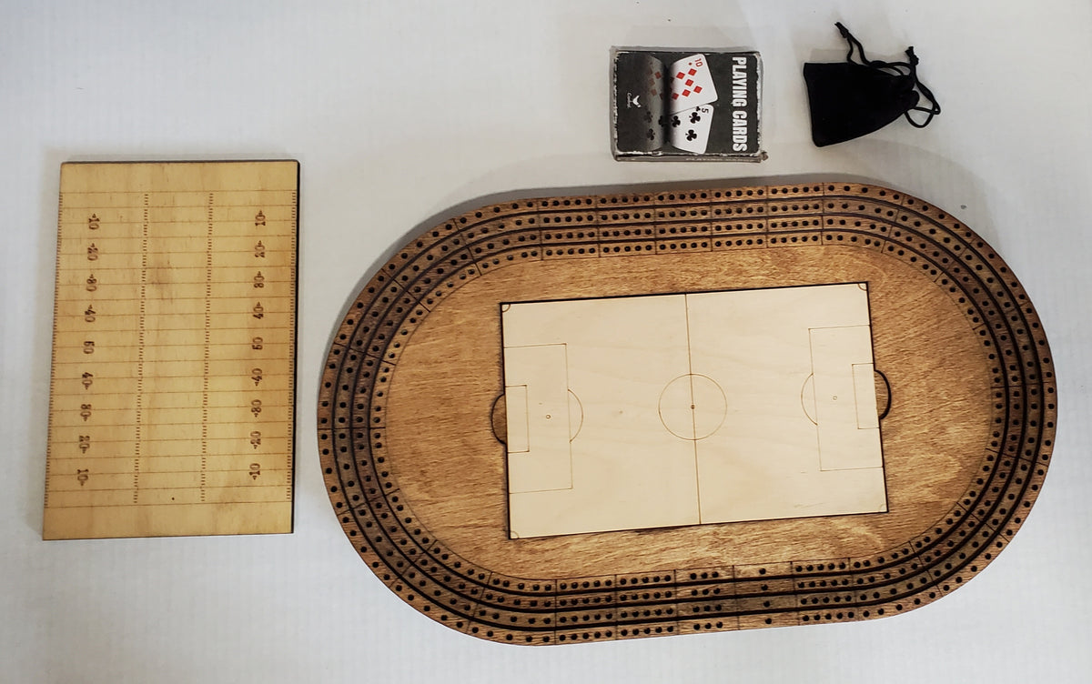 Multiple Sport Stadium Cribbage Board