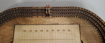 Multiple Sport Stadium Cribbage Board