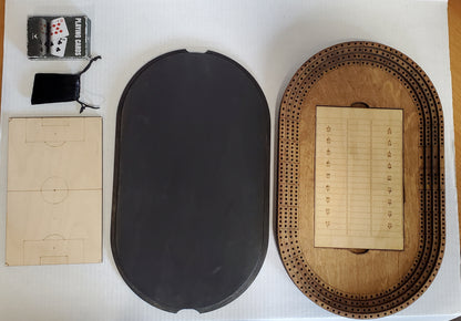 Multiple Sport Stadium Cribbage Board