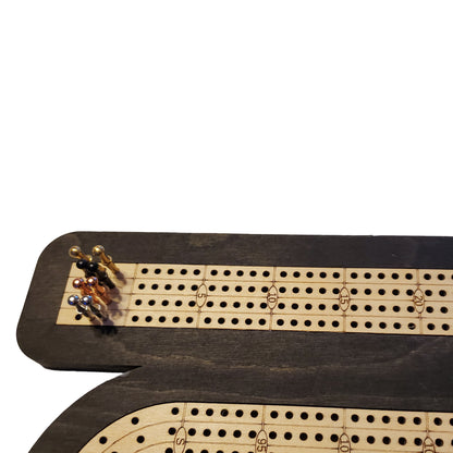 Standard 4 Lane Cribbage Board