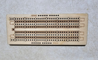 Cribbage Board Pocket Board