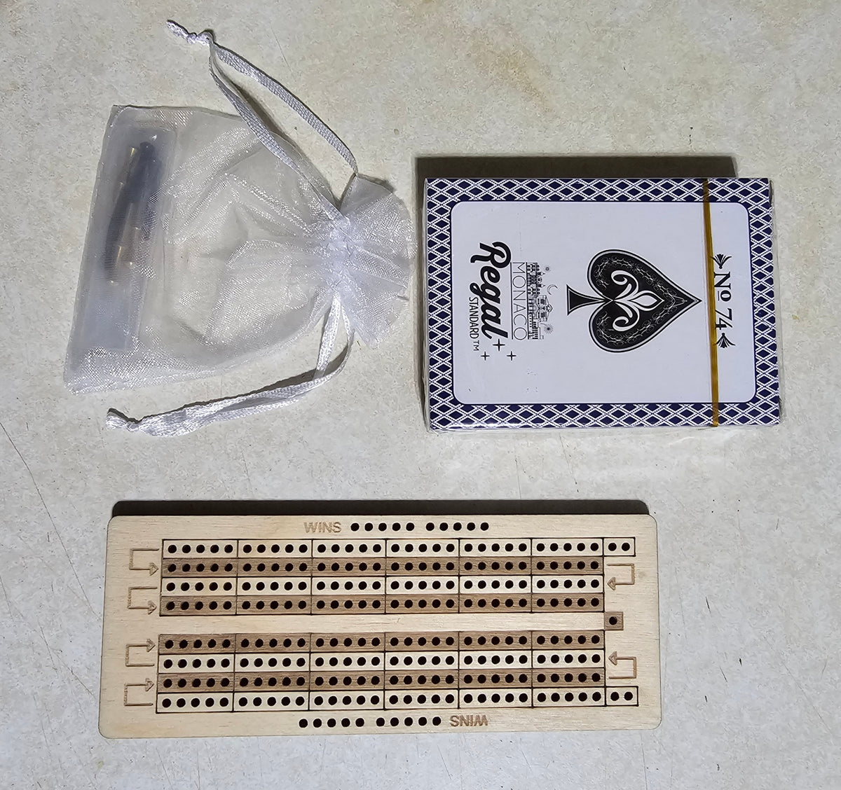 Cribbage Board Pocket Board