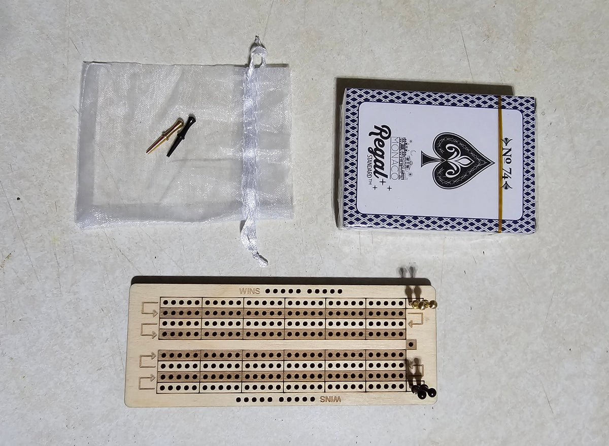 Cribbage Board Pocket Board