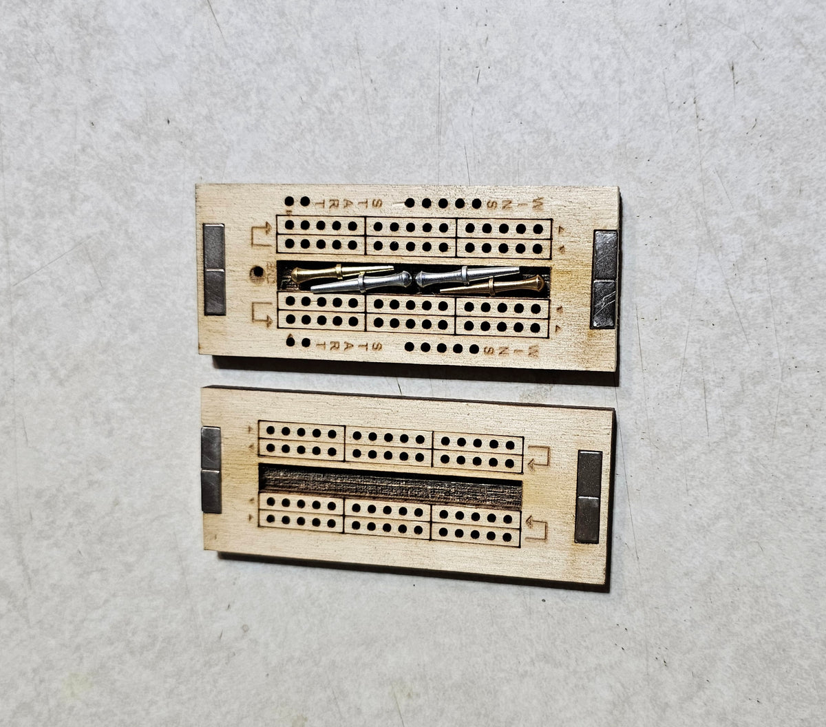 Mini Magnet Cribbage Board