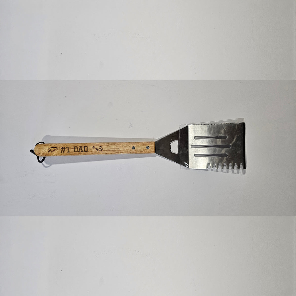 laser engraved bbq spatula