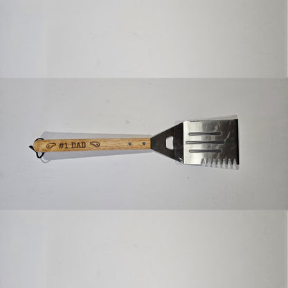 laser engraved bbq spatula