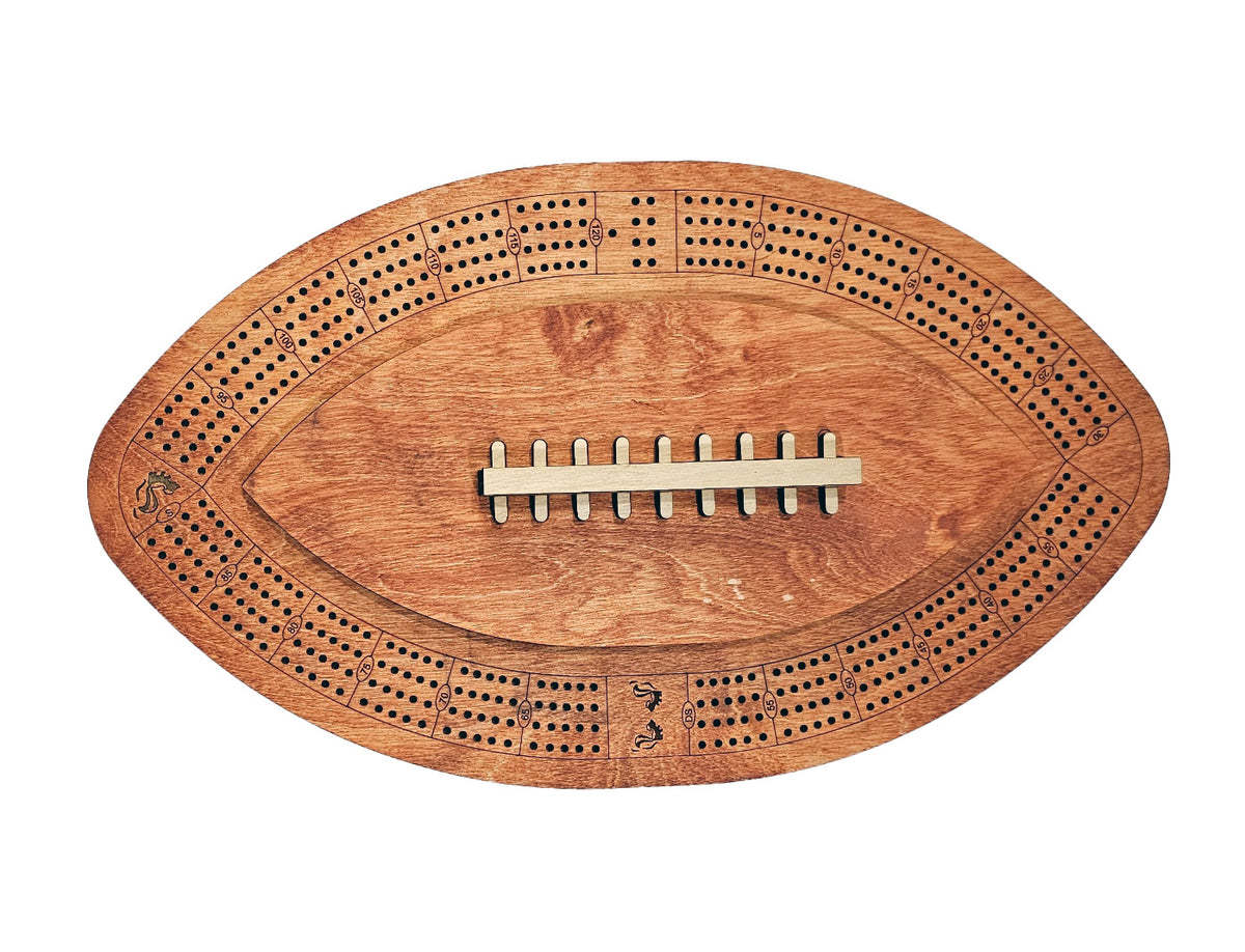 Football Cribbage Board