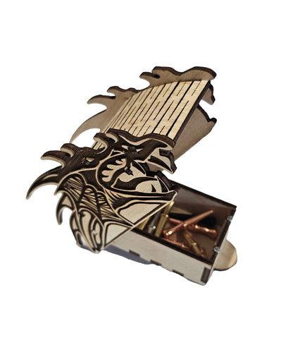 Dragon Cribbage Board with 4 Lanes