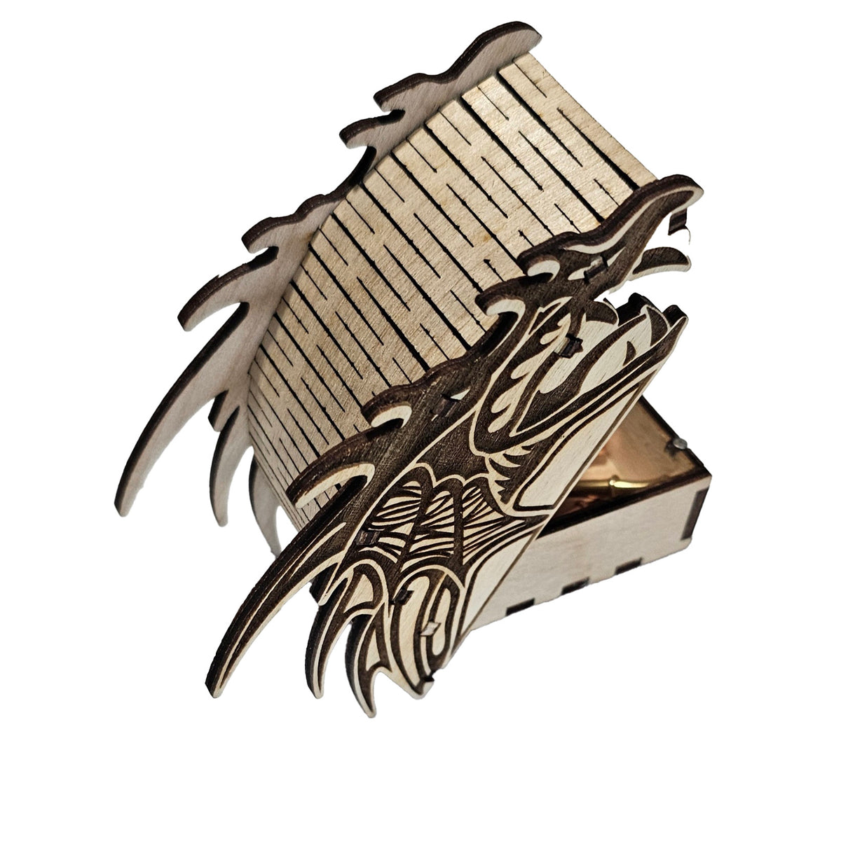 Dragon Cribbage Board with 4 Lanes