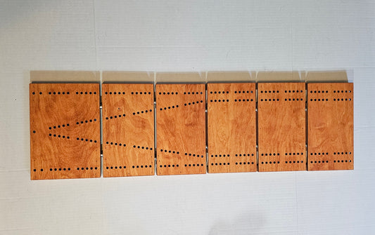 sectional cribbage board
