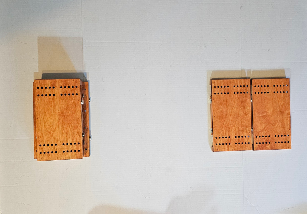 sectional cribbage board