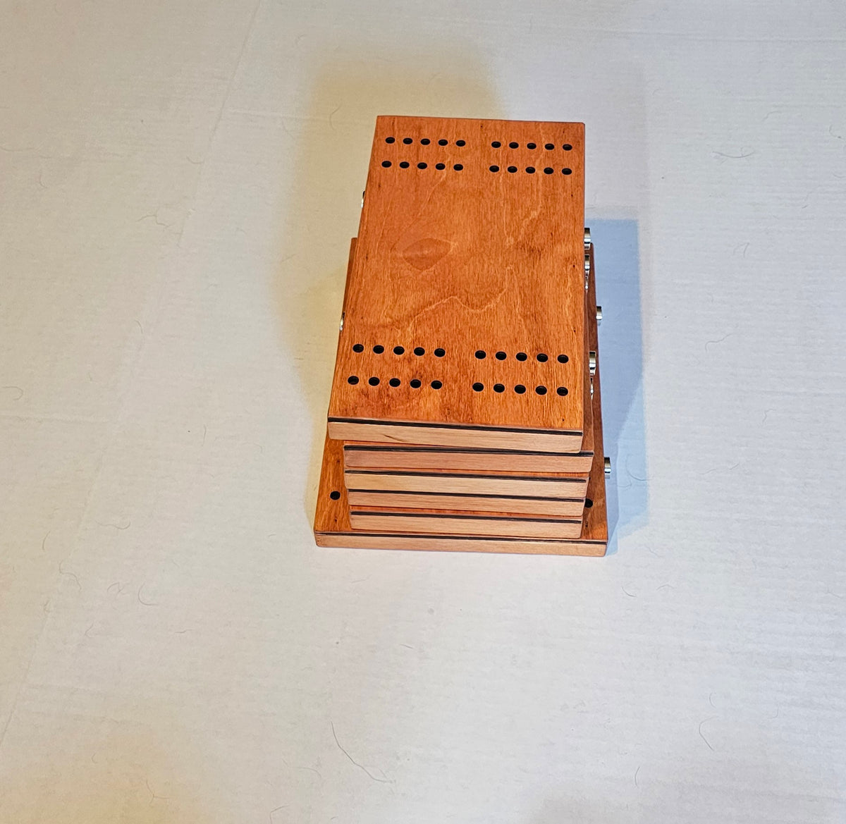 sectional cribbage board
