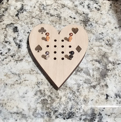 Magnetic Cribbage Peg Holder
