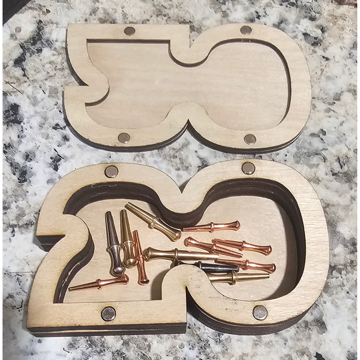 Cribbage Peg Storage Container