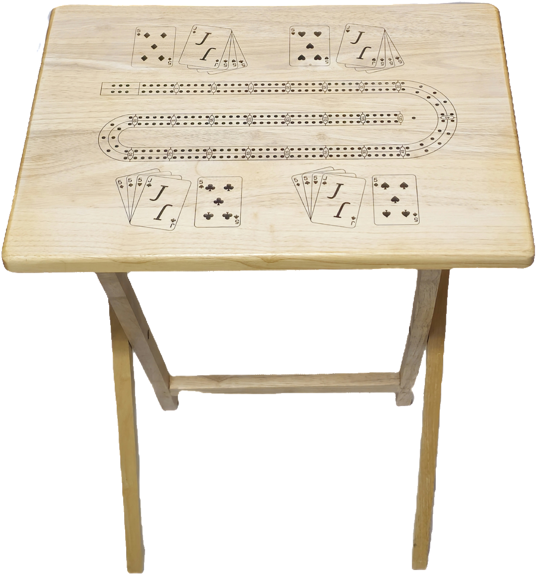 TV Tray Cribbage Board