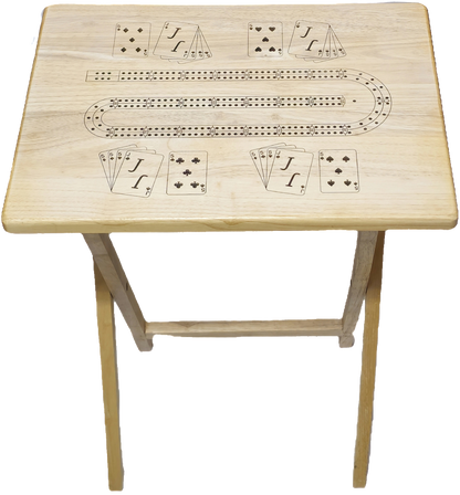 TV Tray Cribbage Board