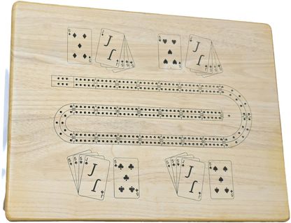 TV Tray Cribbage Board