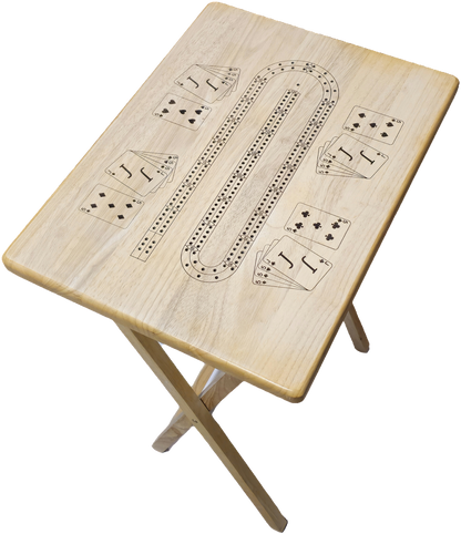 TV Tray Cribbage Board
