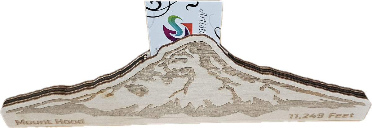 mount hood business card holder