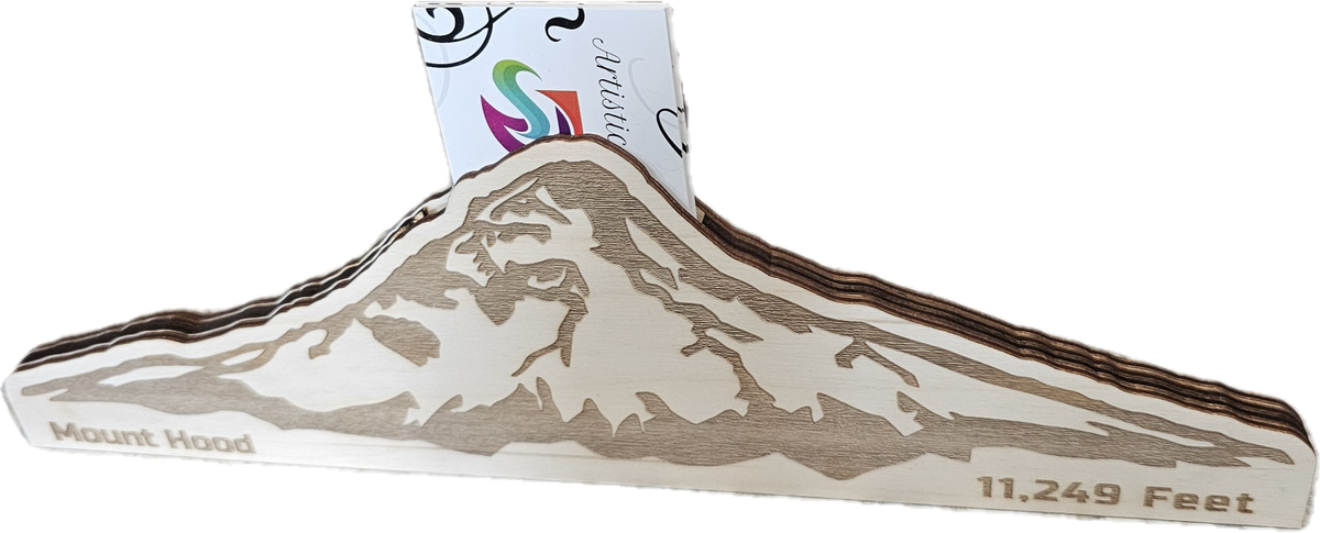 mount hood business card holder