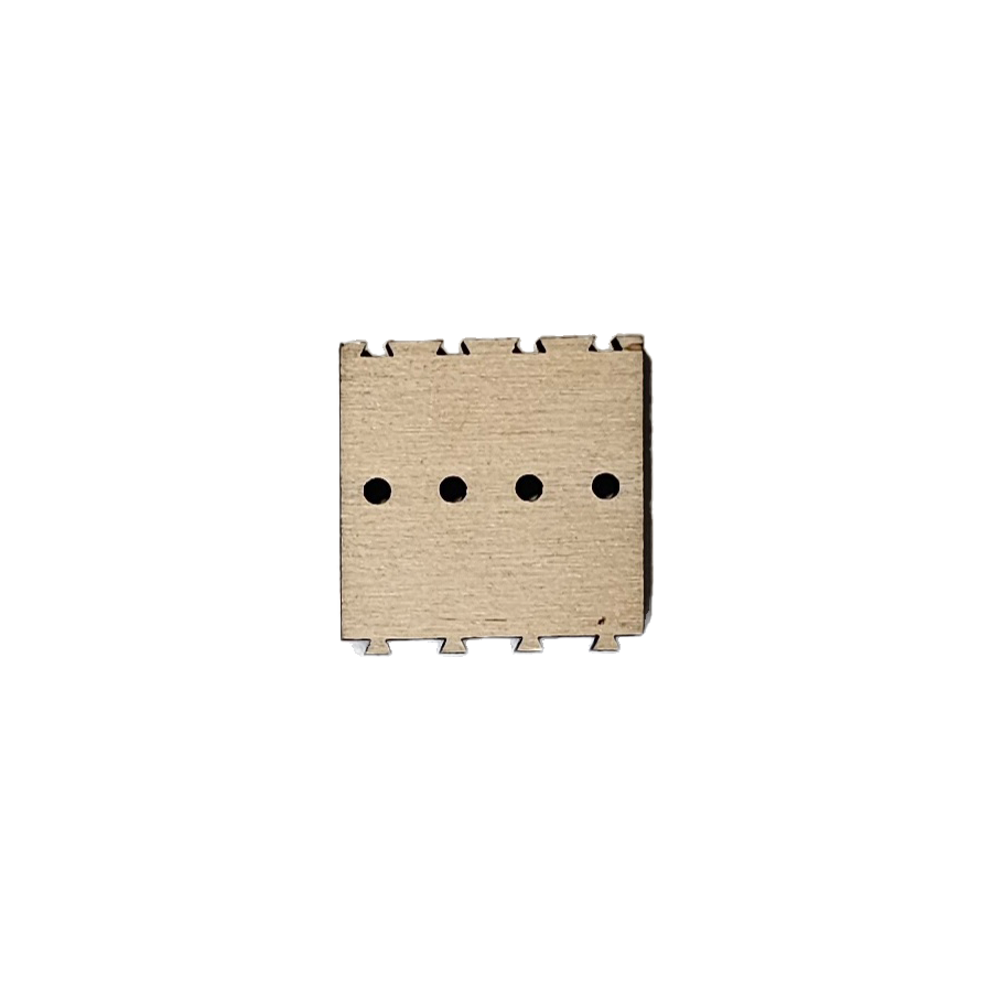 cribbage puzzle piece end