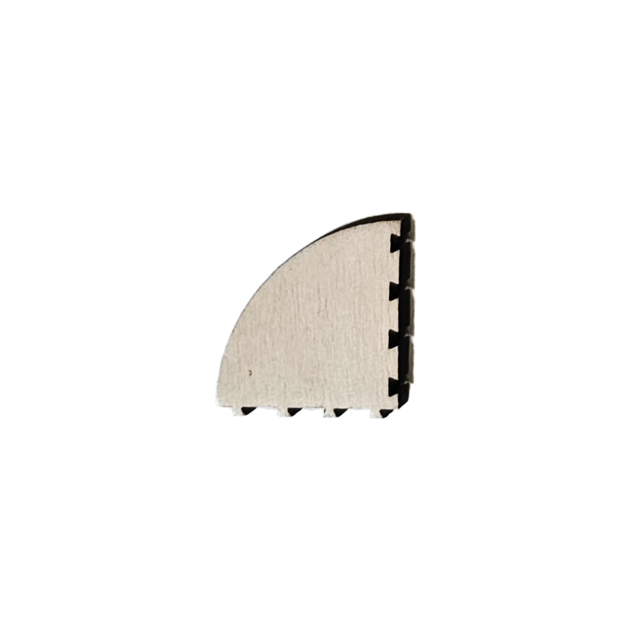 cribbage puzzle piece 90 degree filler