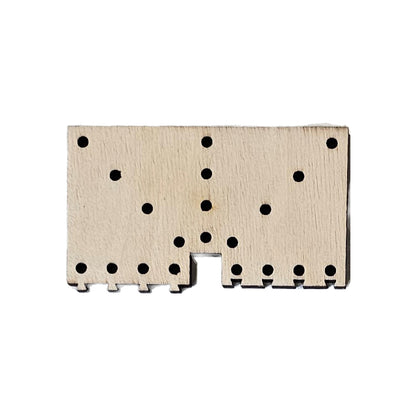 cribbage puzzle piece half square