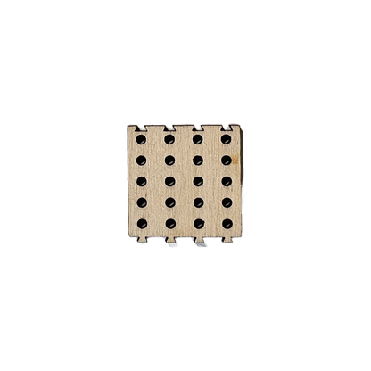 cribbage puzzle piece rectangle